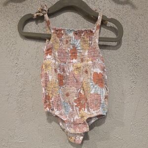 Floral Kids One Piece Bodysuit
